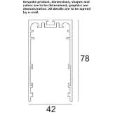 Aluminum linear lighting profile for LED modules Panhe