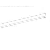 Ceiling aluminum linear lighting profile for LED modules Majagua