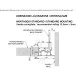 Aluminum linear lighting profile for LED modules Cervien