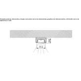 Aluminum linear lighting profile for LED modules Sangiano