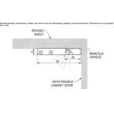 Aluminum linear lighting profile for LED modules Tamarac