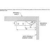 Aluminum linear lighting profile for LED modules Wilanow