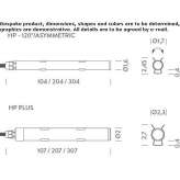 Linear light profile for LED modules Walldorf