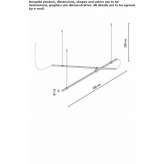 LED lighting system made of aluminum and polycarbonate Nimis