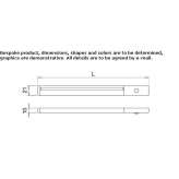 Surface-mounted aluminum LED profile Algadefe