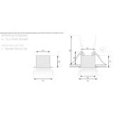 Linear light profile for LED modules Ahwahnee