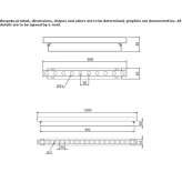Aluminum linear lighting profile for LED modules Rheine