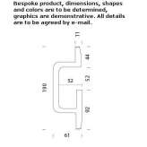 Linear light profile for LED modules Vocca