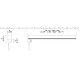 Linear lighting profile made of resin Tongerlo