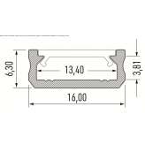 Linear light profile for LED modules Basaran