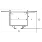 Linear light profile for LED modules Basaran