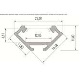 Linear light profile for LED modules Basaran