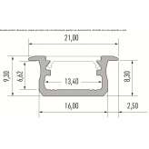 Linear light profile for LED modules Basaran