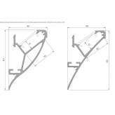 Linear light profile for LED modules Basaran