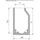 Linear light profile for LED modules Basaran