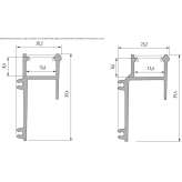 Linear light profile for LED modules Basaran