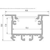 Linear light profile for LED modules Basaran