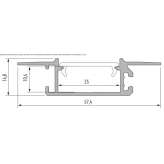 Linear light profile for LED modules Basaran