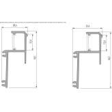 Linear light profile for LED modules Basaran