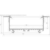 Linear light profile for LED modules Basaran