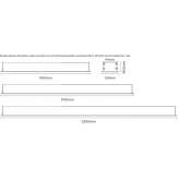 Aluminum linear lighting profile for LED modules Dubuque