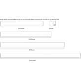 Aluminum linear lighting profile for LED modules Dubuque