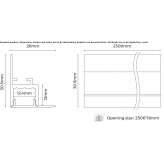 Aluminum linear lighting profile for LED modules Bors