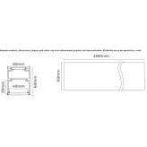 Aluminum linear lighting profile for LED modules Semiana