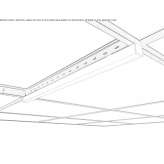 Ceiling aluminum linear lighting profile for LED modules Pilona