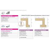 Linear MDF lighting profile Perkins