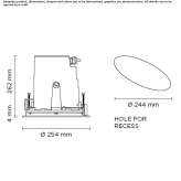 Outdoor LED stair lamp made of die-cast aluminum Guvem