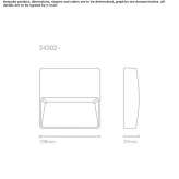 Outdoor aluminum LED stair lamp Dohna