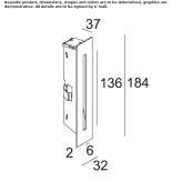 LED stair lamp for wall mounting Ulceby