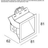 LED stair lamp for wall mounting Zandberg