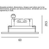 LED stair lamp for wall mounting Kanjiza