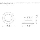 LED step light Clausen