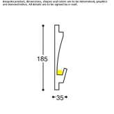 XPS LED stair lamp for wall mounting Sevinc