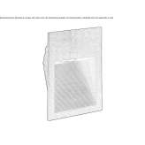 Outdoor LED stair lamp for wall mounting Kutlubey