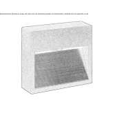 Outdoor LED stair lamp for wall mounting Kutlubey