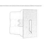 LED stair lamp for wall mounting Bungay