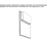 Aluminum LED stair lamp for wall mounting Meise