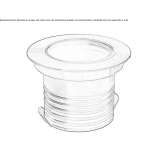 Aluminum recessed LED spotlight, outdoor Asvieja
