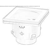 Aluminum recessed LED spotlight, outdoor Eulmont