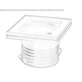 Aluminum recessed LED spotlight, outdoor Eulmont