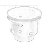 Aluminum recessed LED spotlight, outdoor Eulmont