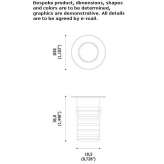 Outdoor LED stair lamp made of stainless steel Nanawa