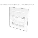 LED stair lamp for wall mounting Sliwice