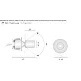 Lighting for aluminum furniture Quenast