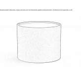 A drum-shaped fabric lampshade Bariswil