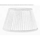 Pleated organza lampshade Galten